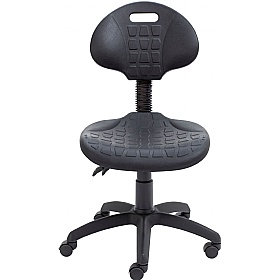 Factory II PU Wipe Clean Work Chair