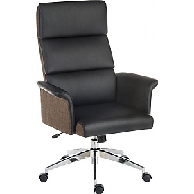 Elegance High Back Executive Faux Leather Office Chairs