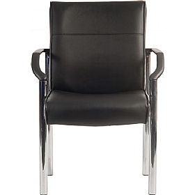 Greenwich Leather Faced Reception Chair