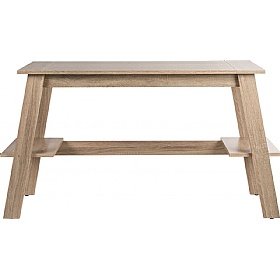 Baylor Home Office Trestle Desk - Office Furniture