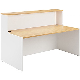 Welcome Two-Tone Reception Desks