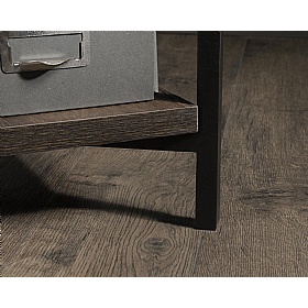 Chunky Industrial Home Office Bench Desk