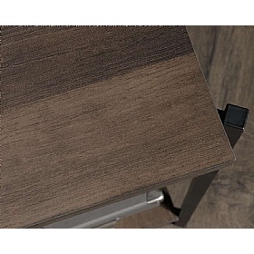 Chunky Industrial Home Office Bench Desk