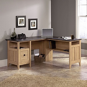 Home Study L-Shaped Home Office Corner Desk