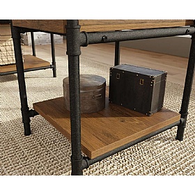 Iron Foundry Double Pedestal Home Office Desk