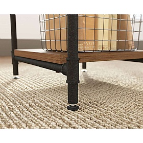 Iron Foundry Double Pedestal Home Office Desk