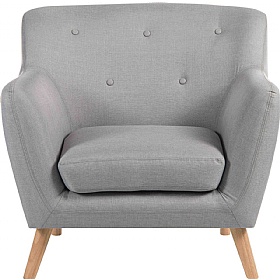 Skandi Office Armchair Grey
