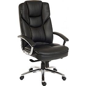Skyline Executive Leather Faced Office Chair