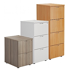 Office Essentials Wooden Filing Cabinets