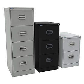 Silverline Kontrax Metal Filing Cabinets