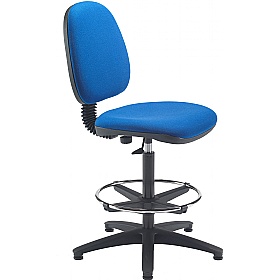 Zoom Medium Back Adjustable Draughtsman Chairs - Office Furniture