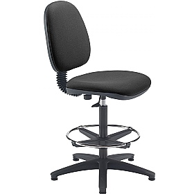 Zoom Medium Back Adjustable Draughtsman Chairs - Office Furniture
