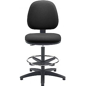 Zoom Medium Back Adjustable Draughtsman Chairs - Office Furniture