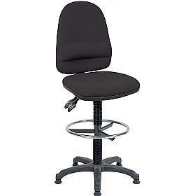 Ergo Twin Fabric Draughtsman Chairs