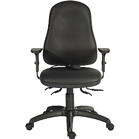 Ergo Comfort Air 24 Hour Faux Leather Operator Cha