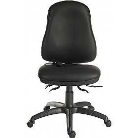 Ergo Comfort Air 24 Hour Faux Leather Operator Cha