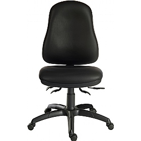 Ergo Comfort 24 Hour Faux Leather Operator Chairs - Office Furniture