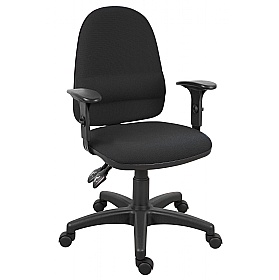 Ergo Twin 2 Lever Fabric Operator Chairs