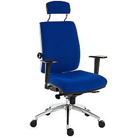 Ergo Plus Premier HR 24 Hour Fabric Operator Chairs - Office Furniture