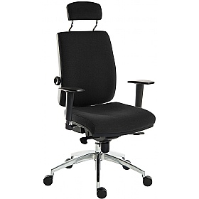 Ergo Plus Premier HR 24 Hour Fabric Operator Chairs - Office Furniture