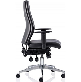Onyx 24 Hour Posture Bonded Leather Office Chairs