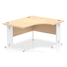 Impulse System Ergonomic Radial Desks