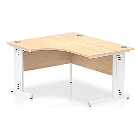 Impulse System Ergonomic Radial Desks