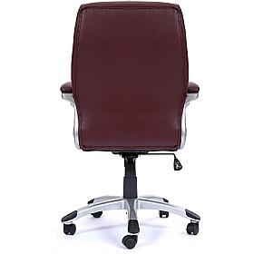 Greenwich High Back Leather Effect Executive Offic