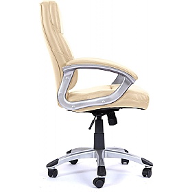 Greenwich High Back Leather Effect Executive Offic