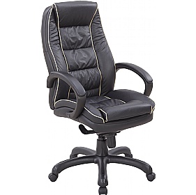 Truro High Back Leather Faced Executive Office Chairs