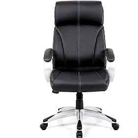 Cloud High Back Leather Faced Manager Chair