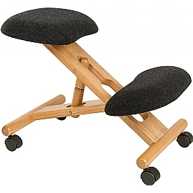 Ergonomic Wooden Kneeling Chair