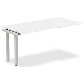 Evolve Plus Single Row Bench Desk Extension Kit