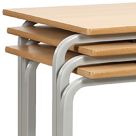 Academy Crush Bent Rectangular School Tables - Education