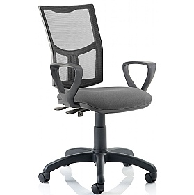 Eclipse Plus 2-Lever Mesh Task Operator Chairs