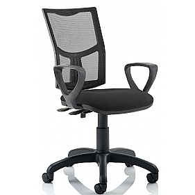 Eclipse Plus 2-Lever Mesh Task Operator Chairs