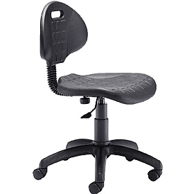 Factory PU Wipe Clean Work Chair