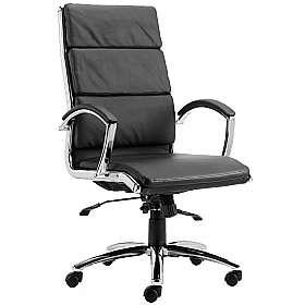 Classic High Back Bonded Leather Executive Office Chairs