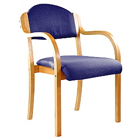 Tahara Wooden Frame Stacking Armchairs