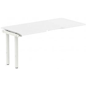 Evolve Plus Single Row Bench Desk Extension Kit