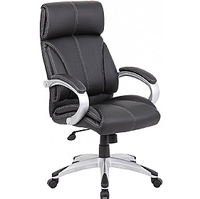 Cloud High Back Leather Faced Manager Chair