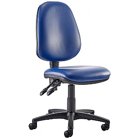 Kirby High Back Vinyl 3-Lever Operator Chair