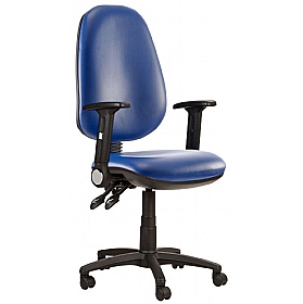 Kirby Jumbo Extra High Back Vinyl 2-Lever Operator