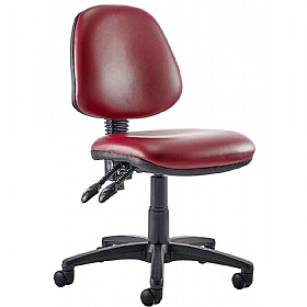 Kirby Medium Back Vinyl 2-Lever Operator Chairs