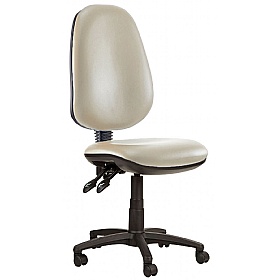 Kirby Jumbo Extra High Back Vinyl 3-Lever Operator