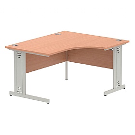 Impulse System Ergonomic Radial Desks