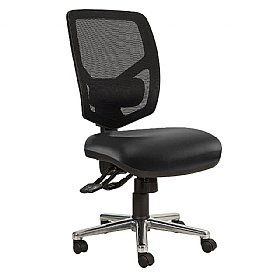 Haddon Bariatric Mesh & Vinyl Task Chair