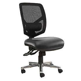 Haddon Bariatric Mesh & Vinyl Task Chair