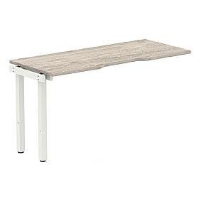 Evolve Plus Single Row Bench Desk Extension Kit