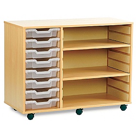 Classic 8 Shallow Tray Unit with 2 Adjustable Shel